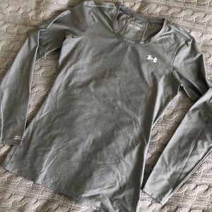 Under Armour long sleeve fitted t-shirt/heatgear/M